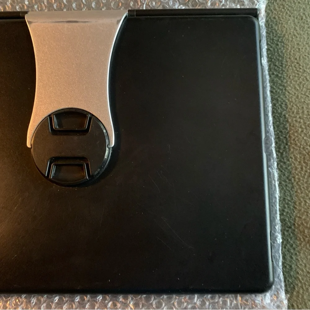 FUC ProCase keyboard case for iPad Pro 12.9”. Black and silver. Charging cord.